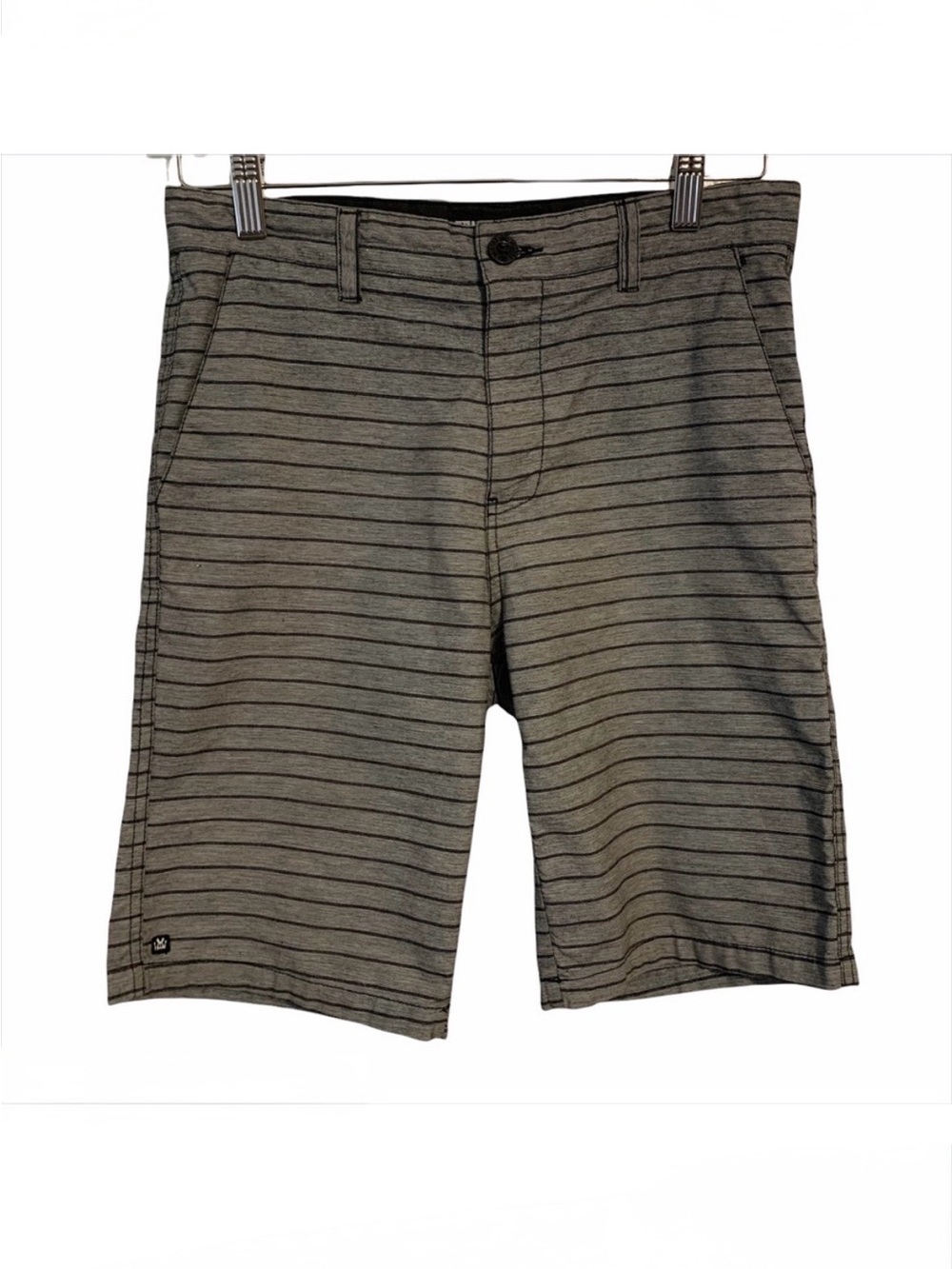 Micros 16 stripe walking shorts hybrid